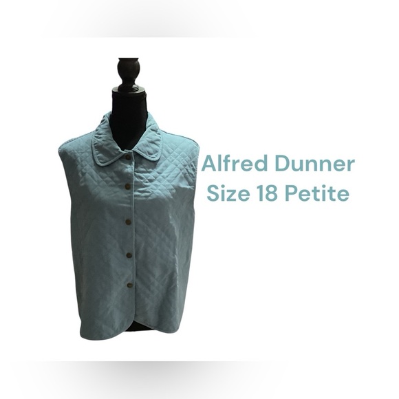 ALFRED DUNNER VEST SIZE 18 PETITE GREAT GIFT - Picture 1 of 3